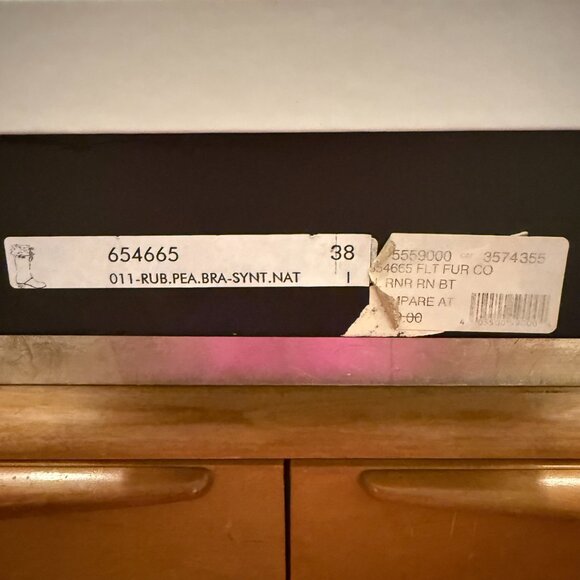 Marc Jacobs | Knee-High Rubber Boot w/ Fur Trim and Laces | Size 7/7.5 - Picture 16 of 16